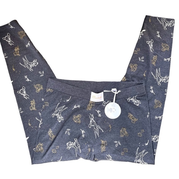 DISNEY pajama bottom, size 10-12, Bambi, new with tags, adorable, poly/cotton - Picture 3 of 6